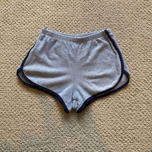 john galt / brandy melville dolphin shorts - grey